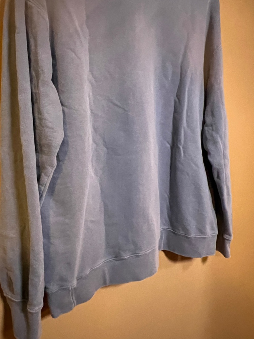 Comfort Colors Distressed Blue Sweatshirt with Red Lobster Print Oversized Fit - Picture 6 of 16